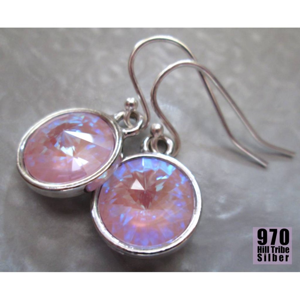 MYSTIC CROCUS glitzernde Ohrringe funkelnde Ohrhänger Bild 3