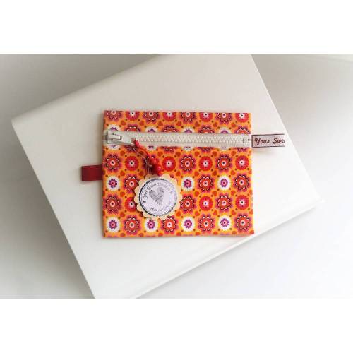 Täschchen / Kosmetiktasche (Mini) Sommerblumen