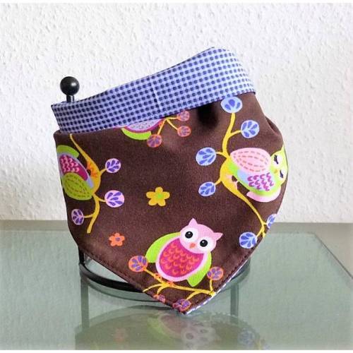 Baby‑Spucktuch Größe M | Halstuch Baby mit Druckknopf | Handmade Geschenk zur Geburt