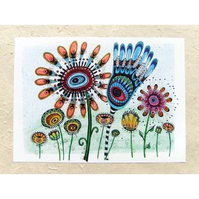 Digitaldruck DinA 4, Bild, Blumenwiese 2