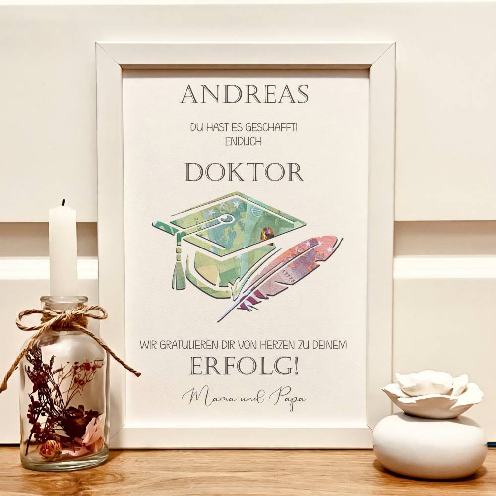 Fabelhafte Geschenk Zum Doktortitel Bilder