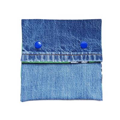 Kosmetiktasche Unikat – Etui für Slipeinlagen & Tampons aus Jeansupcycling