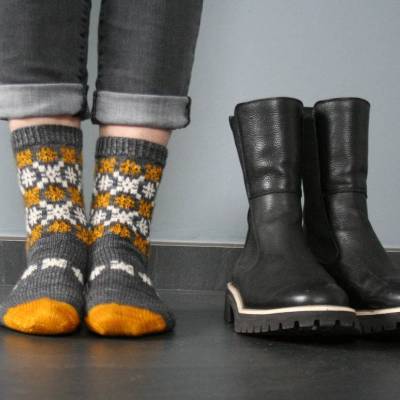 Anleitung: Brokat - Socken stricken