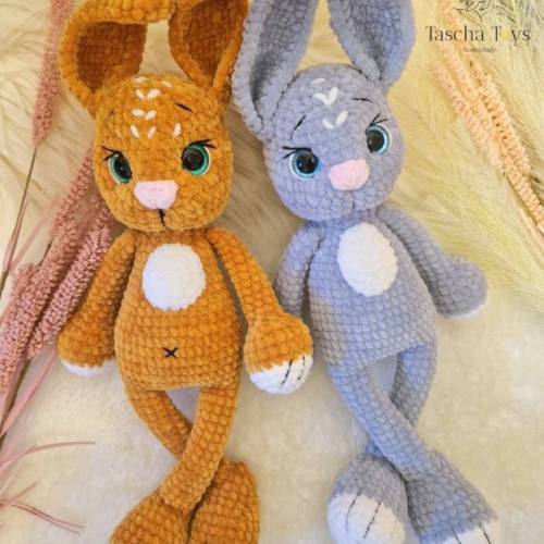 Hase Plüschtier Kuscheltier gehäkelt