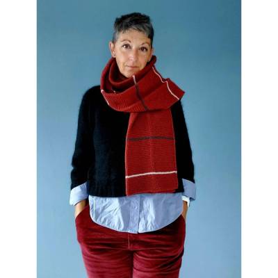 Anleitung:  Der Zeitlos Schal – ein Klassiker für jede Gelegenheit