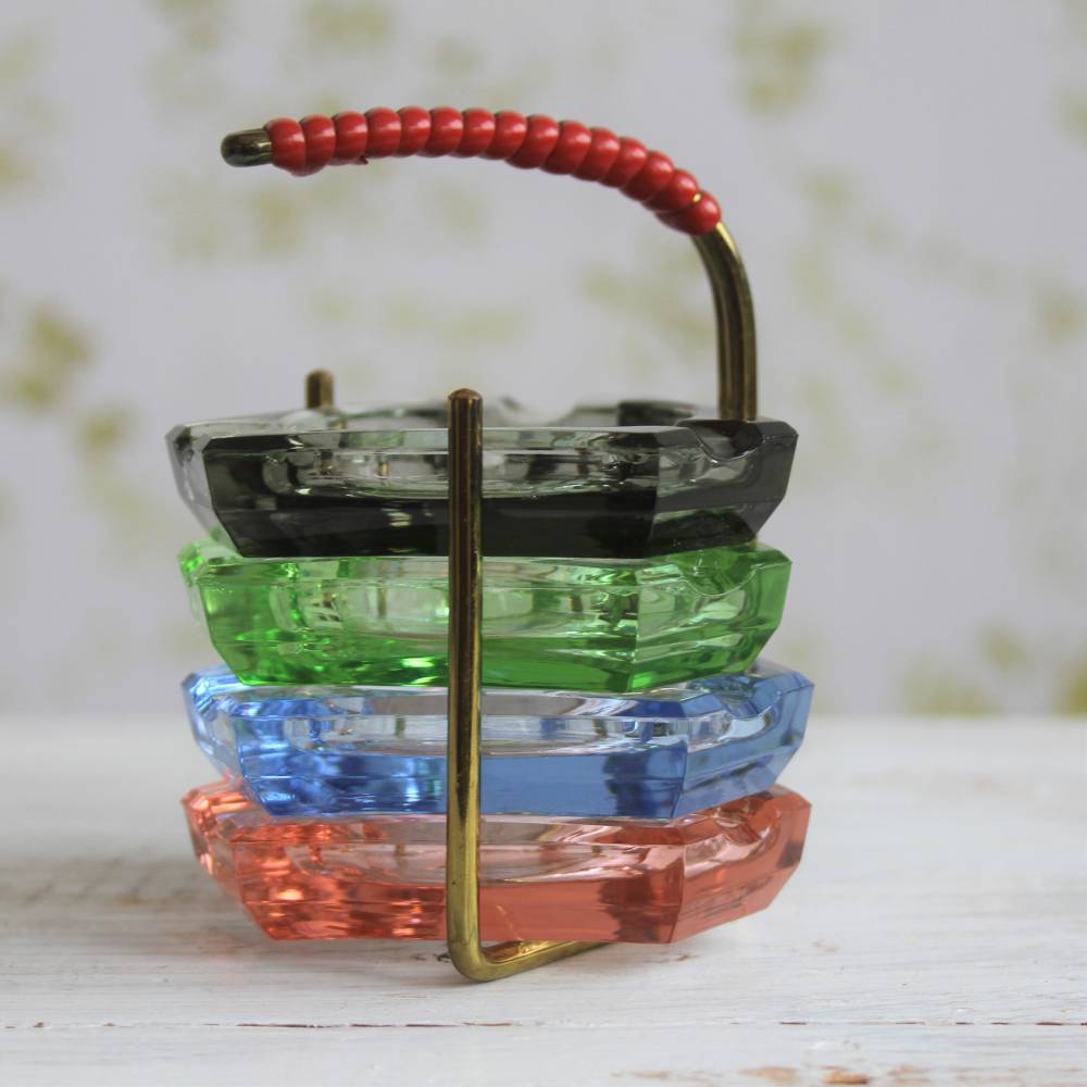 kik osterdeko 4 edle Vintage Weingläser