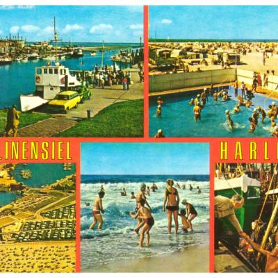 Postkarte *** Carolinensiel - Harlesiel ***