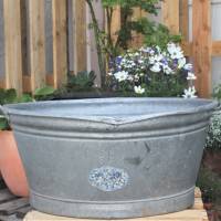 Vintage Zinkwanne 60 L Constantia