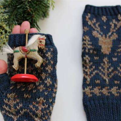 Anleitung: Selda M - Handschuhe und Stulpen stricken