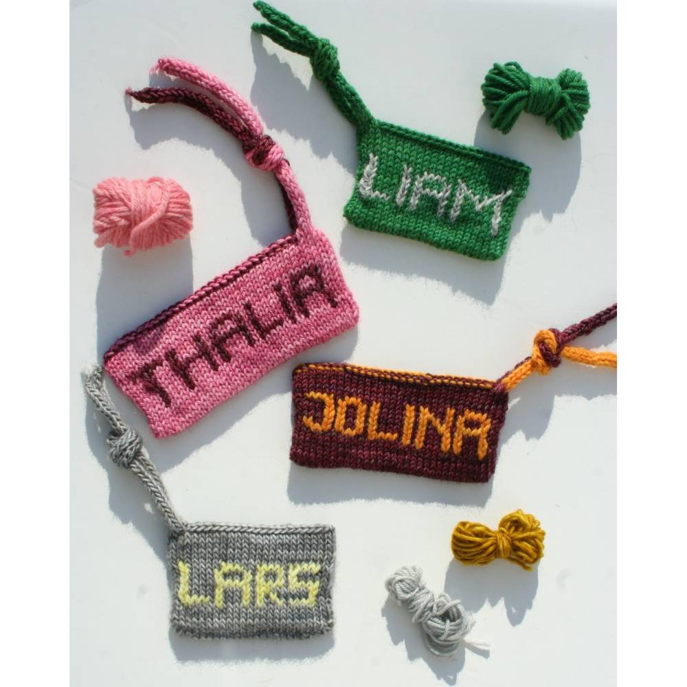 Anleitung: Liam - Anhänger stricken Schlüsselanhänger Taschenbaumler Bild 2