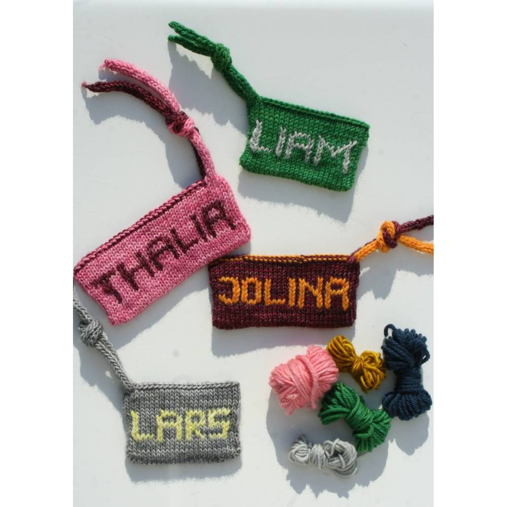 Anleitung: Liam - Anhänger stricken Schlüsselanhänger Taschenbaumler Bild 3