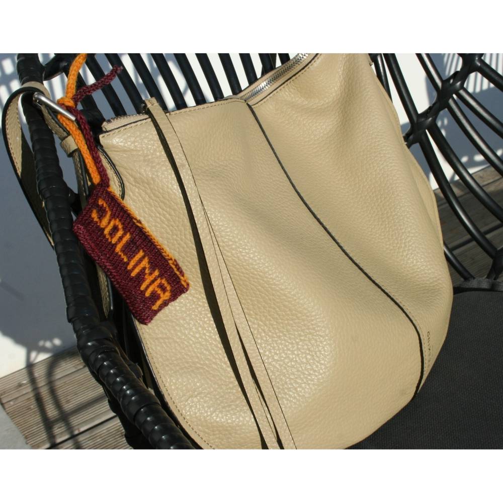 Anleitung: Liam - Anhänger stricken Schlüsselanhänger Taschenbaumler Bild 5