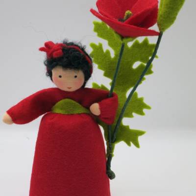 Mohn - Jahreszeitentisch - Waldorf Art- Art.Nr.SO39