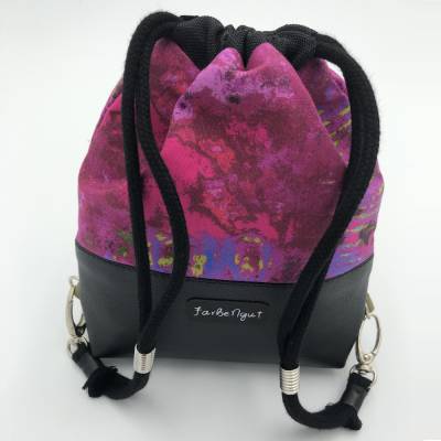 Kosmetiktasche Batik-Look – Stylischer Ordnungshelfer für unterwegs