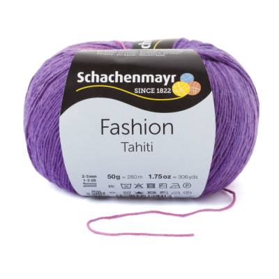 139,00 € / 1 kg Schachenmayr ’Tahiti’ Baumwolle-Polyester-Garn zum Stricken/Häkeln z.B. für Tücher Farbe: Hibiskus-7623