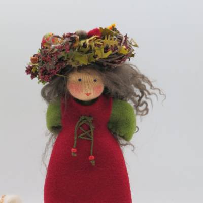 Der Herbst - Blumenkind - Jahreszeitentisch - Waldorf Art- Art.Nr. HE39