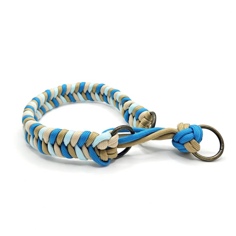 Halsband Paracord, Zugstopphalsband 28 cm Halsumfang, Sofortkauf