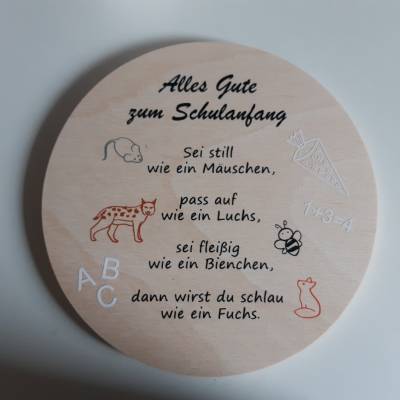 Geschenk zur Einschulung | Geschenk zum Schulanfang | ABC Schützen | Endlich Schuldkind 