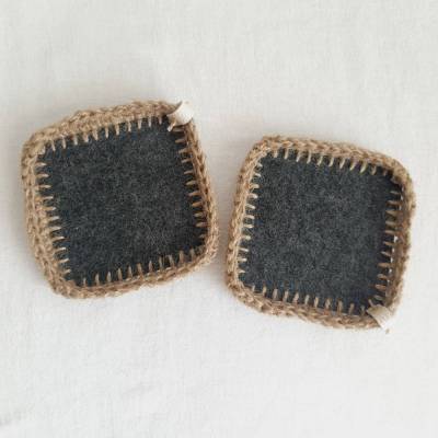 2 kleine Ablagetabletts für Schmuck und Schlüssel