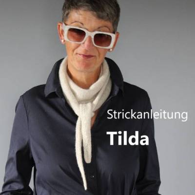 Anleitung: Tilda mini Schal / mini scarf stricken