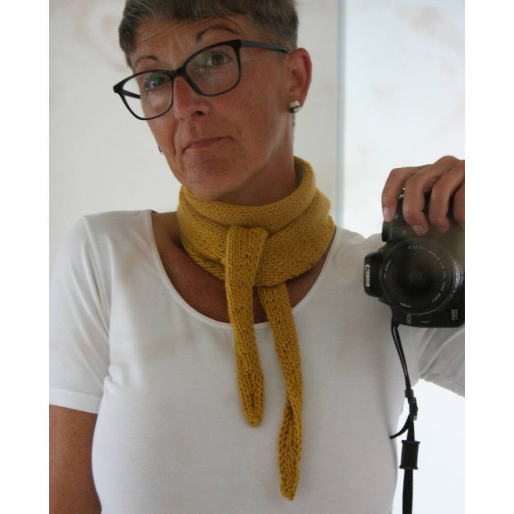 Anleitung: Tilda mini Schal / mini scarf stricken Bild 10