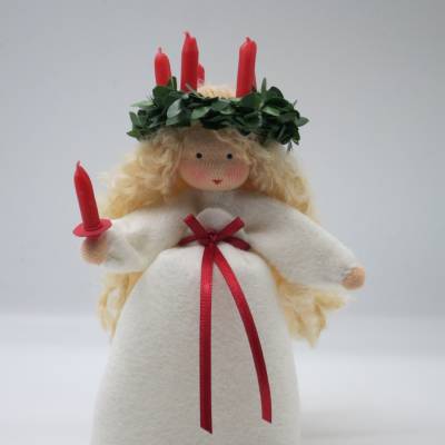 Santa Lucia - Blumenkind - Jahreszeitentisch - Waldorf Art - Art.Nr.WI18