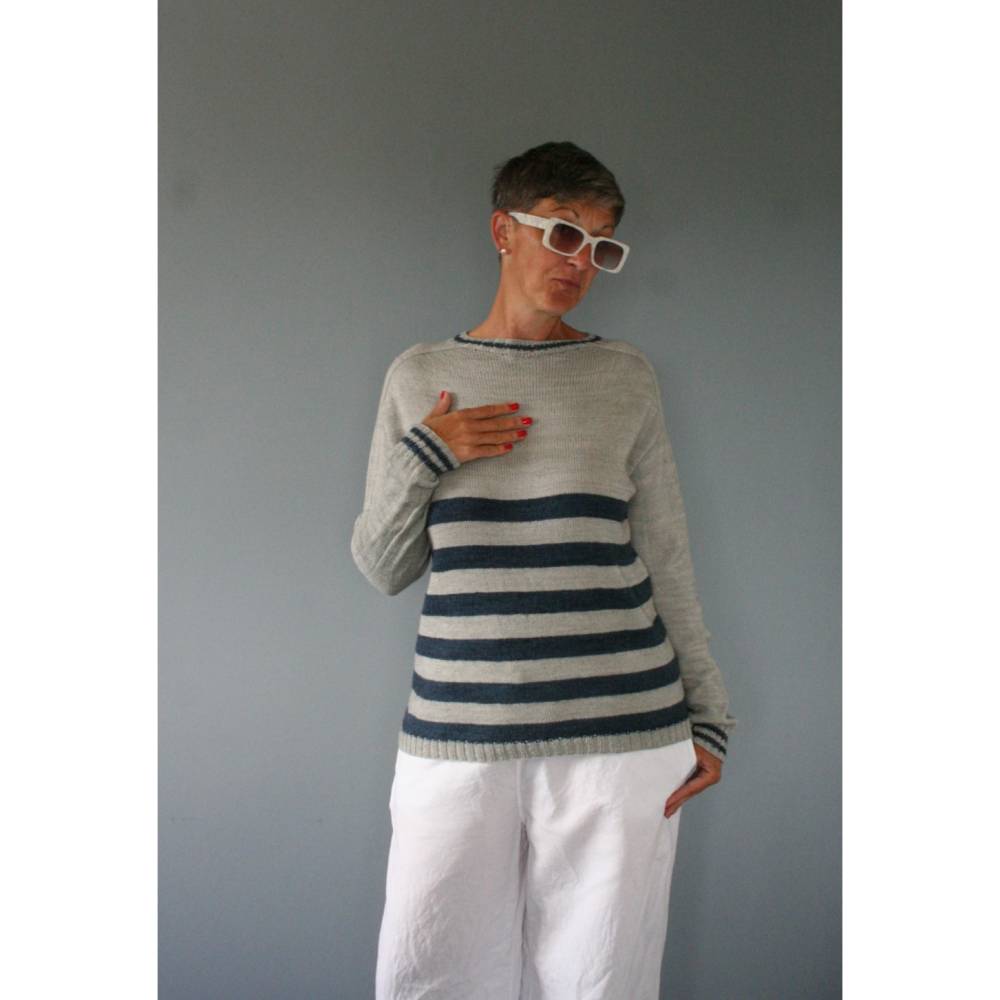 Anleitung: Binz - Pullover stricken Bild 1
