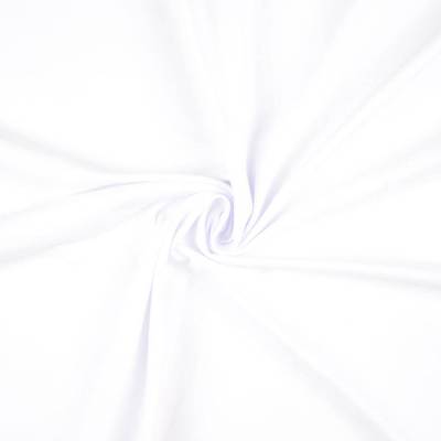 Jersey Baumwolljersey UNI Einfarbig weiß Oeko-Tex Standard 100 (1m/11,-€)