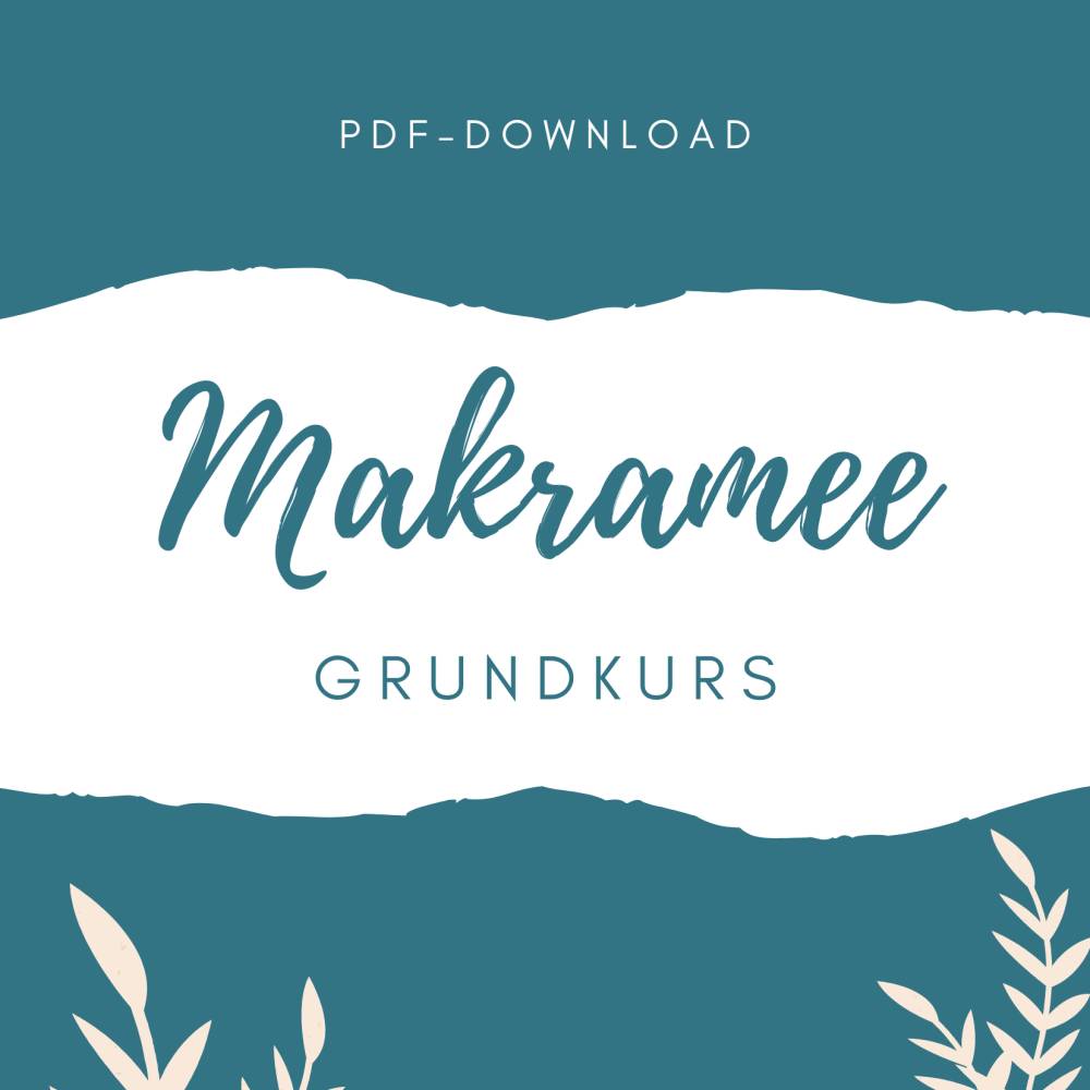 Kurs Makramee Grundlagen Basisknoten für Armbänder und Schmuck Bild 1