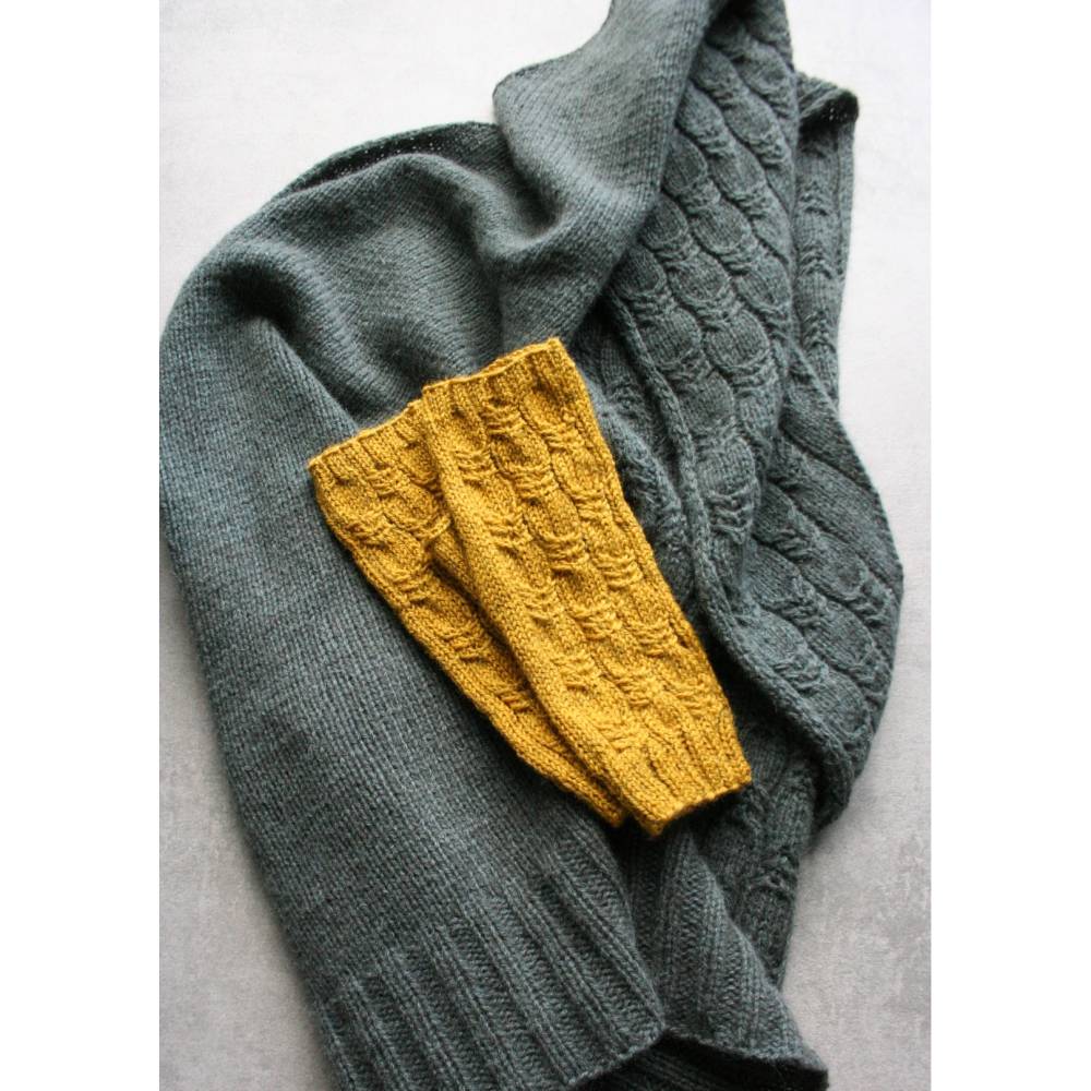 Anleitung: West End Mitts - Stulpen stricken, 3 Größen Bild 1