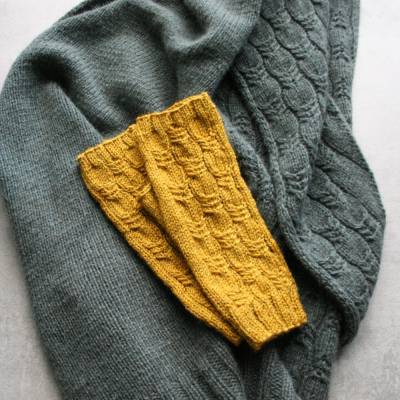Anleitung: West End Mitts - Stulpen stricken, 3 Größen