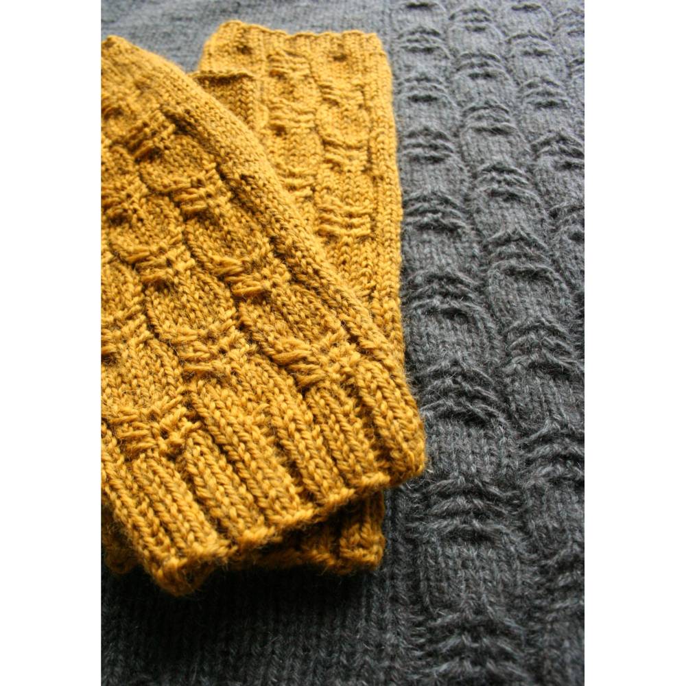 Anleitung: West End Mitts - Stulpen stricken, 3 Größen Bild 2
