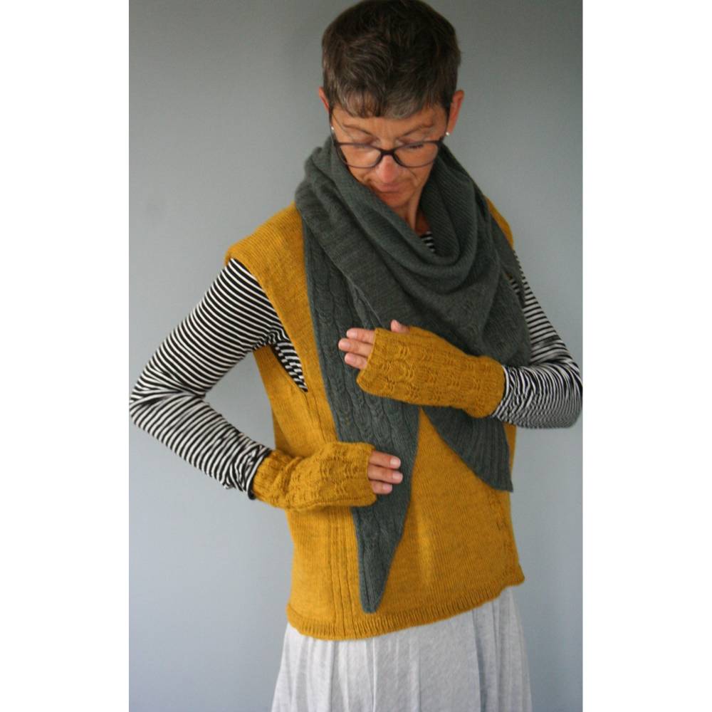 Anleitung: West End Mitts - Stulpen stricken, 3 Größen Bild 4