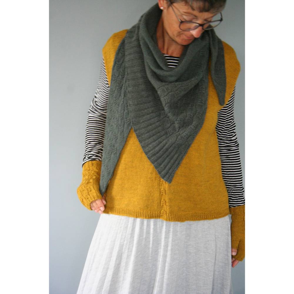 Anleitung: West End Mitts - Stulpen stricken, 3 Größen Bild 5