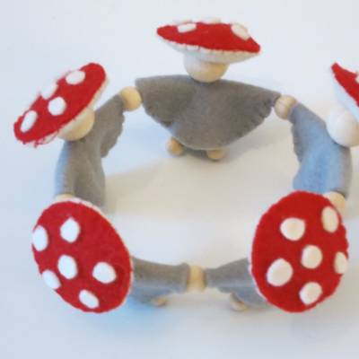 Wichtelkinderreigen - Jahreszeitentisch - Waldorf Art- Art.Nr. HE24