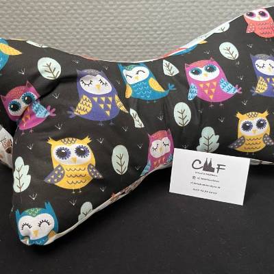 Leseknochen mit Eulenmotiven