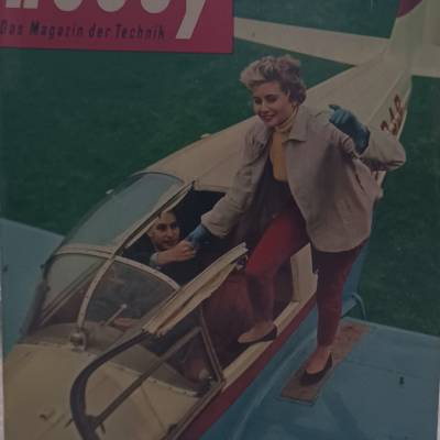 Hobby   das Magazin der Technik   April 1955  -  Luft - Limousinen auf Monatsraten