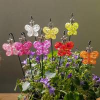 Schmetterling Blumenstecker Pflanzenstecker