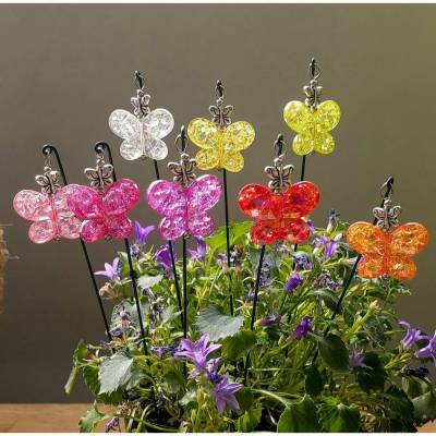 Schmetterling Blumenstecker Pflanzenstecker
