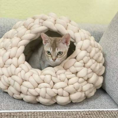 Katzenhöhle | Hundehöhle "Gustav" | liebevoll in Niedersachsen handgefertigt