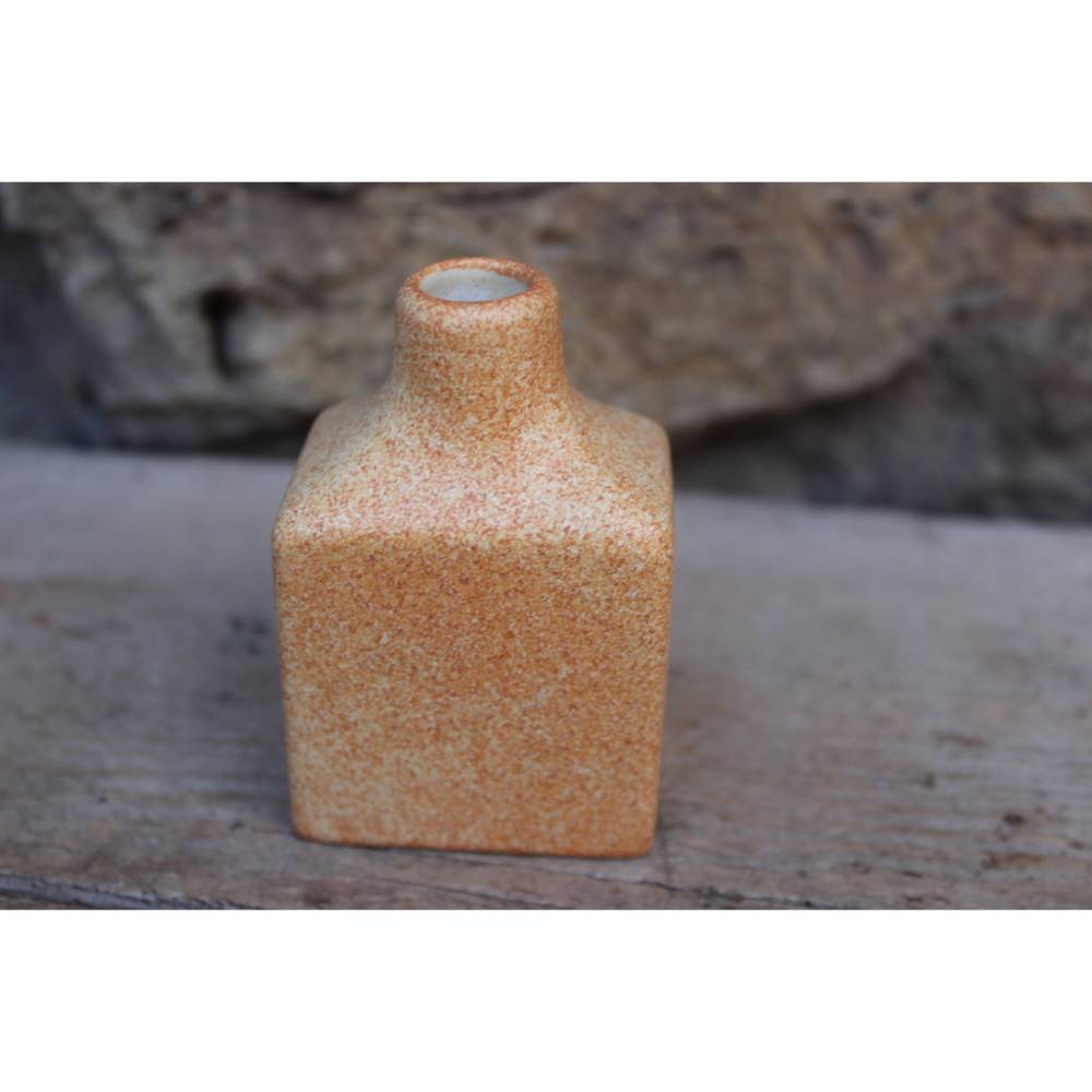 eckige Mini Vase WGP Keramik Midcentury West Germany 60er Jahre