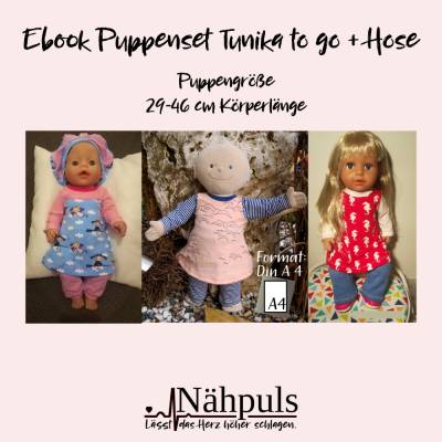 Ebook Puppenset Tunika to go und Hose