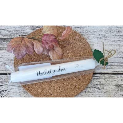 Stabkerze "Herbstzauber" ~ Herbst ~ Deko Kerze