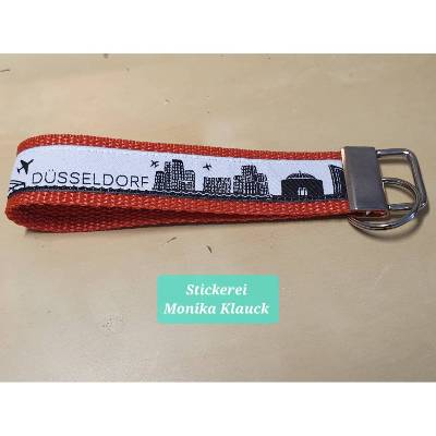 Schlüsselband Düsseldorf Skyline