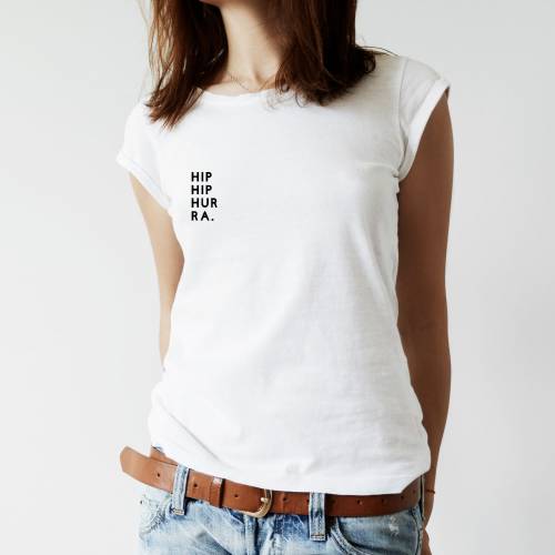 Bügelbild | Hip Hip Hurra | Plott | Spruch