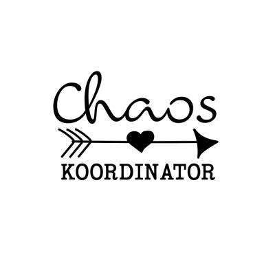Plotterdatei Chaos Koordinator Familie Mama Papa DIY Geschenk Geburt Baby  - freie Kleingewerbliche Nutzung inklusive