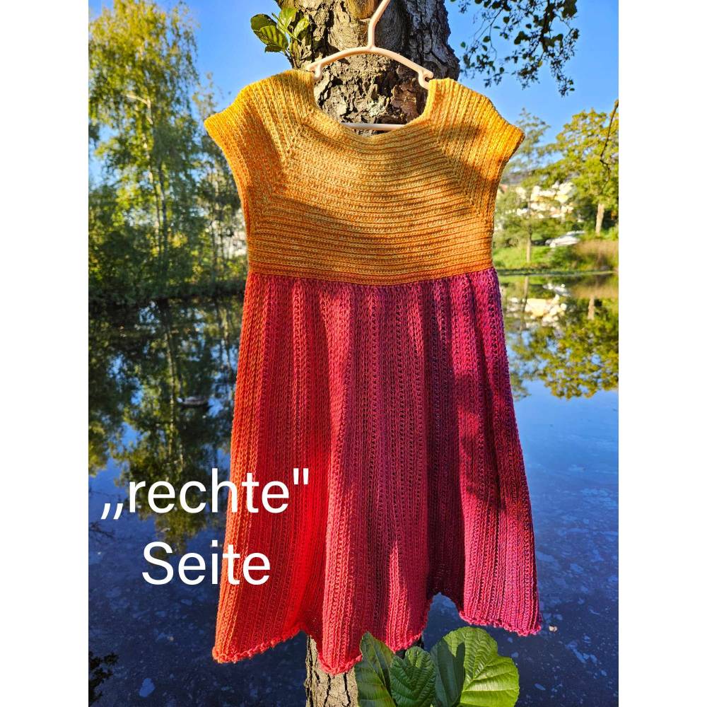 Häkelanleitung für das Kleid ,,4 Jahreszeiten" jede Größe möglich Bild 6