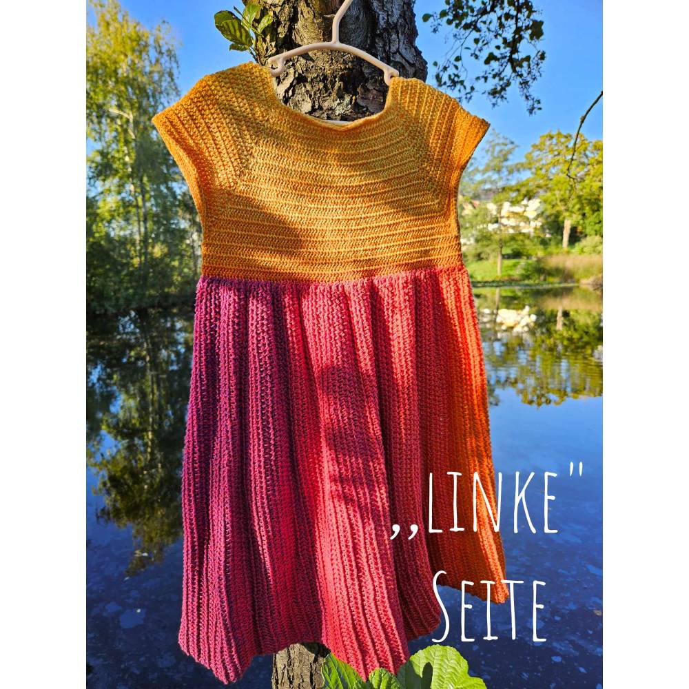 Häkelanleitung für das Kleid ,,4 Jahreszeiten" jede Größe möglich Bild 7