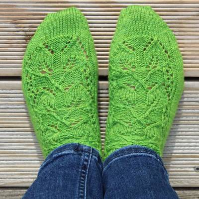 Anleitung: Never let me down (again) - Socken stricken