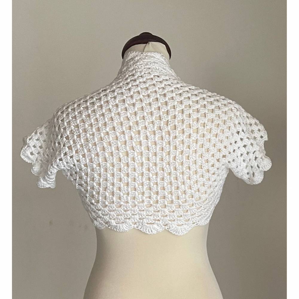 Faszinierend Bolero Weiss Hochzeit Ebenbild